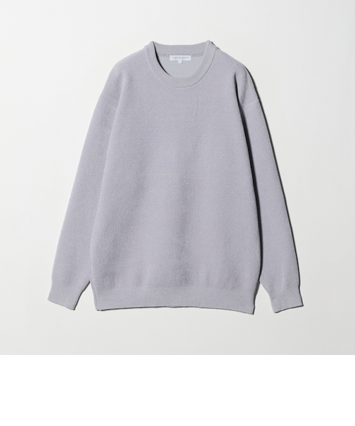 モールヤーン クルーネックニット-ウォッシャブル-<A DAY IN THE LIFE>