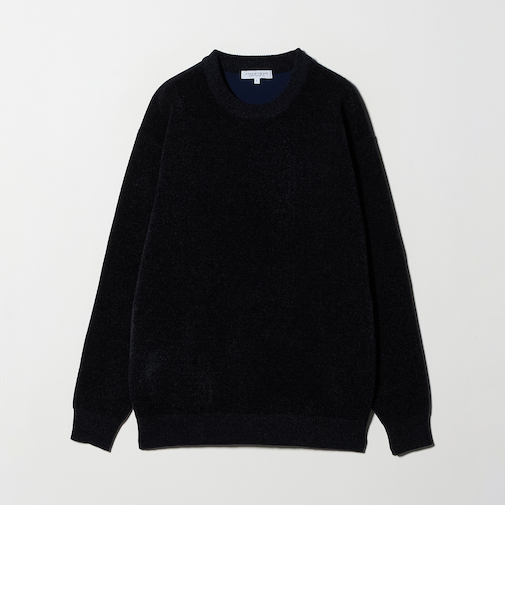 モールヤーン クルーネックニット-ウォッシャブル-<A DAY IN THE LIFE>