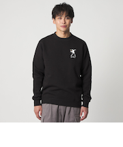 ＜BRANDALISED × A DAY IN THE LIFE ＞バンクシー ワンポイント スウェット