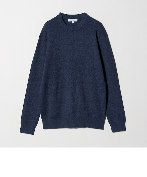 カシミヤブレンド スムースニット-ウォッシャブル-<A DAY IN THE LIFE>