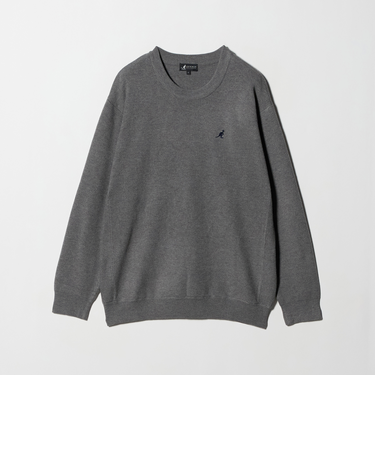 【別注】 <KANGOL>スウェットライク ニット-マシンウォッシャブル-<A DAY IN THE LIFE>