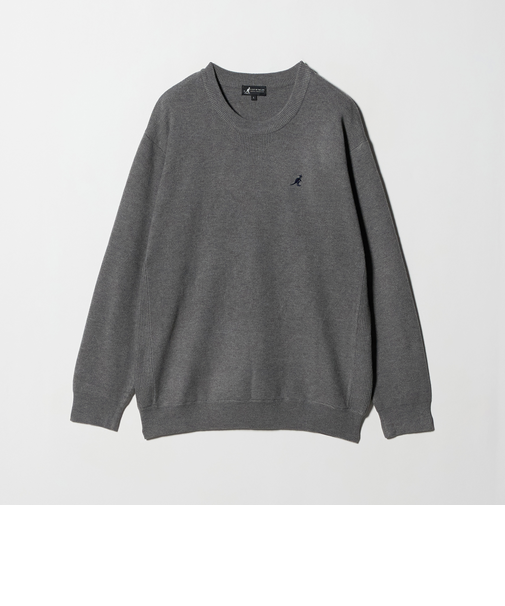 【別注】 <KANGOL>スウェットライク ニット-マシンウォッシャブル-<A DAY IN THE LIFE>