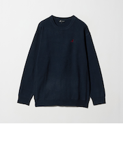 【別注】 ＜KANGOL＞スウェットライク ニット-マシンウォッシャブル-＜A DAY IN THE LIFE＞