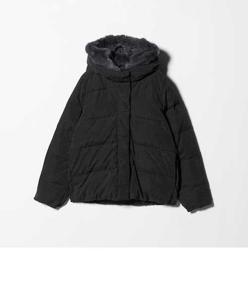 フェイクファーフード ダウンジャケット ＜A DAY IN THE LIFE