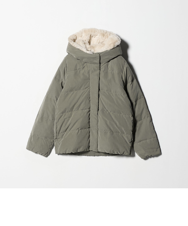 フェイクファーフード ダウンジャケット ＜A DAY IN THE LIFE＞