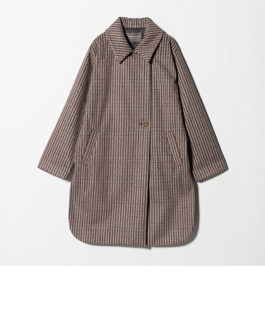 ニットビーバー ステンカラーコート ＜A DAY IN THE LIFE＞