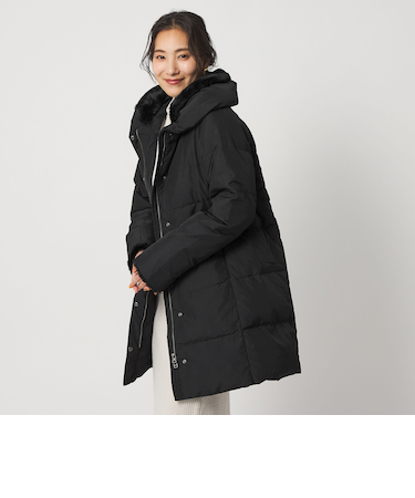 フェイクファー ショールカラー ダウンコート＜A DAY IN THE LIFE＞