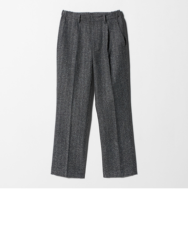 ブークレ ヘリンボーン タックストレートパンツ ‐ウォッシャブル‐ ＜A DAY IN THE LIFE＞