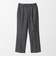 ブークレ ヘリンボーン タックストレートパンツ ‐ウォッシャブル‐ ＜A DAY IN THE LIFE＞