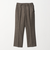ブークレ ヘリンボーン タックストレートパンツ ‐ウォッシャブル‐ ＜A DAY IN THE LIFE＞