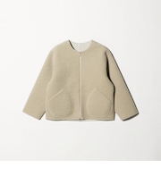 フェイクムートン リバーシブル ブルゾン＜A DAY IN THE LIFE＞