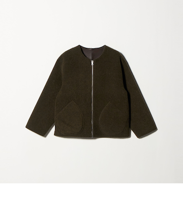 フェイクムートン リバーシブル ブルゾン＜A DAY IN THE LIFE＞