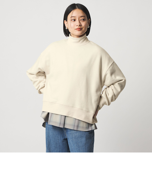 ダンボール 裏起毛 ハイネックスウェット ＜A DAY IN THE LIFE＞