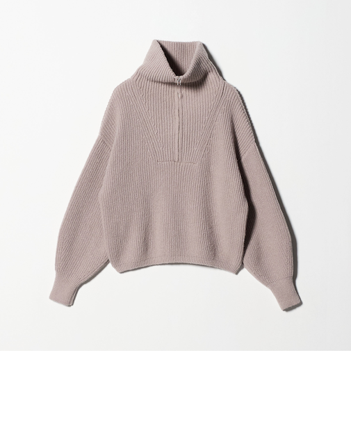 カタアゼ ハーフジップ ニット ＜A DAY IN THE LIFE＞