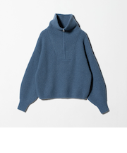 カタアゼ ハーフジップ ニット ＜A DAY IN THE LIFE＞
