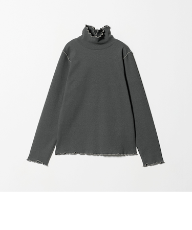 ブラッシュフライス メロー ハイネックプルオーバー <A DAY IN THE LIFE>