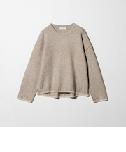 ブランケットステッチ クルーネックニット ＜A DAY IN THE LIFE＞