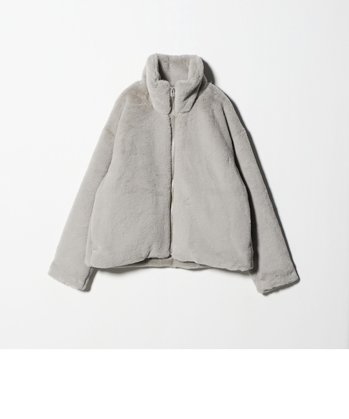 ap studio2024ファーブルゾン 美品グレーA 極美品 24AW 定価5 9万 エーピーストゥディオ ファーブルゾン グレー