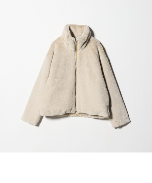 ！専用！新品タグ付き★UNITED ARROWS フェイクファー ブルゾン完売品 フェイクファー スタンドカラーブルゾン ＜A DAY IN THE LIFE