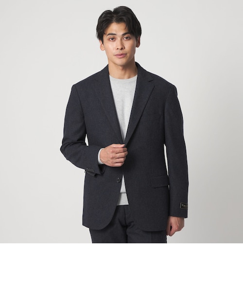 【NAVY】フラノ 2ボタン ジャケット-セットアップ対応-<A DAY IN THE LIFE> フラノ 2ボタン ジャケット-セットアップ対応-＜A DAY IN THE LIFE