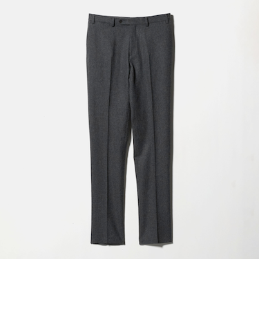 フラノ ノープリーツ スラックス-セットアップ対応-<A DAY IN THE LIFE>