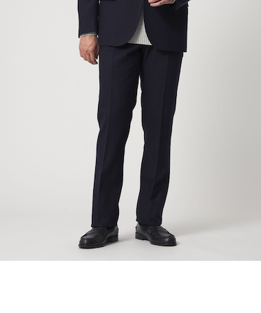 フラノ ノープリーツ スラックス-セットアップ対応-<A DAY IN THE LIFE>