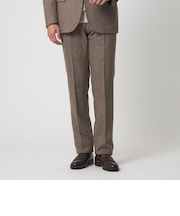 ホームスパン ベージュスラックス-セットアップ対応-＜A DAY IN THE LIFE＞