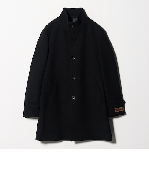 メルトン スタンドカラーコート<A DAY IN THE LIFE>