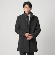 メルトン スタンドカラーコート＜A DAY IN THE LIFE＞