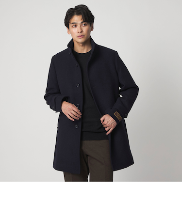 メルトン スタンドカラーコート＜A DAY IN THE LIFE＞