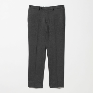 メランジ ミルド ジャージーノープリーツスラックス-セットアップ対応-<A DAY IN THE LIFE>