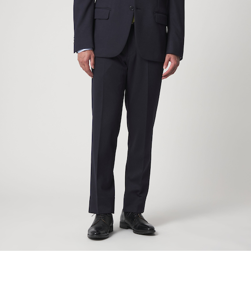 メランジ ミルド ジャージーノープリーツスラックス-セットアップ対応-<A DAY IN THE LIFE>