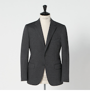 メランジ ミルド ジャージー 2ボタンジャケット-セットアップ対応-＜A DAY IN THE LIFE＞