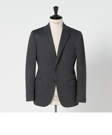 メランジ ミルド ジャージー 2ボタンジャケット-セットアップ対応-＜A DAY IN THE LIFE＞