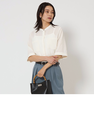 ドライポリ ポケット ショートスリーブ シャツ -マシンウォッシャブル-