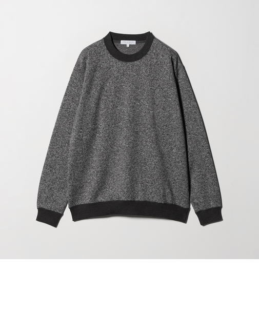 ニットフリース ヘリンボーンプリント スウェット＜A DAY IN THE LIFE＞