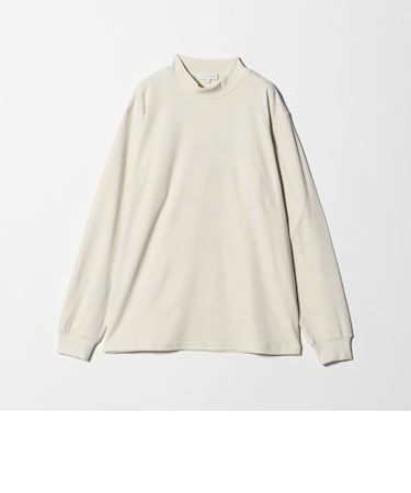 ピーチスムース モックネック カットソー＜A DAY IN THE LIFE＞