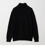 カシミヤブレンド スムース タートルネックニット-ウォッシャブル-＜A DAY IN THE LIFE＞