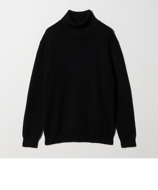 カシミヤブレンド スムース タートルネックニット-ウォッシャブル-＜A DAY IN THE LIFE＞