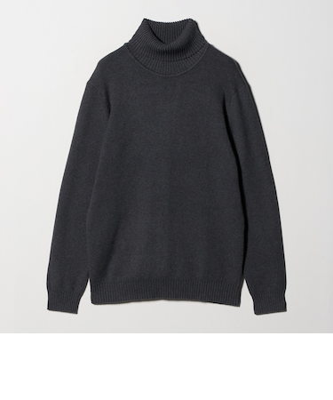 カシミヤブレンド スムース タートルネックニット-ウォッシャブル-＜A DAY IN THE LIFE＞