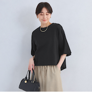 パフギャザースリーブ プルオーバー カットソー