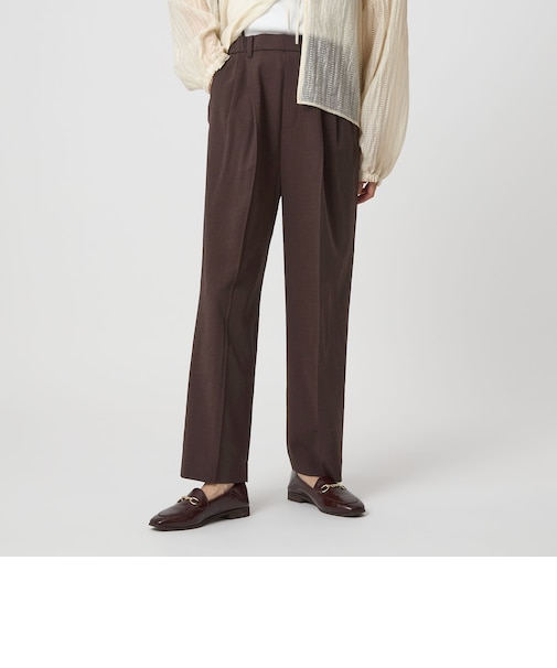 ワイド テーパード パンツ