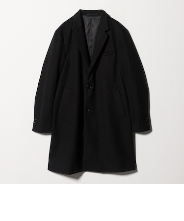 ニットメルトン シングルチェスターコート＜A DAY IN THE LIFE＞