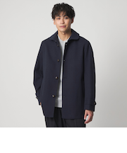 ニットメルトン ショールカラーコート＜A DAY IN THE LIFE＞