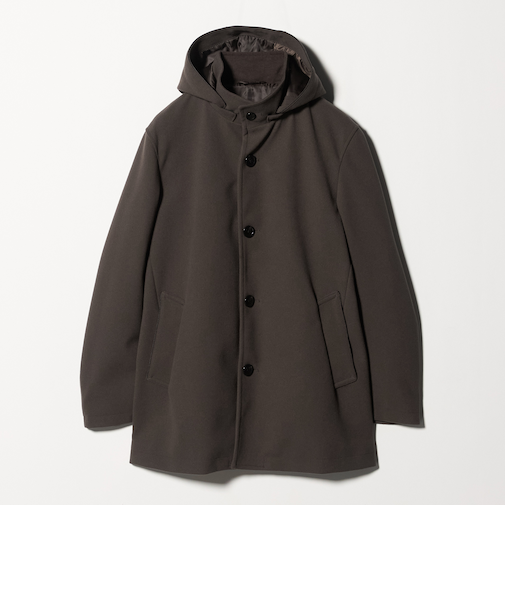 ニットメルトン フードコート-防風-＜A DAY IN THE LIFE＞