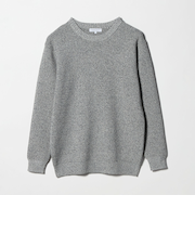 ミドルゲージ ミラノリブ クルーネックニット-ウォッシャブル-＜A DAY IN THE LIFE＞