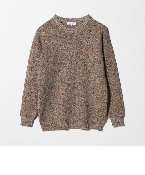 ミドルゲージ ミラノリブ クルーネックニット-ウォッシャブル-＜A DAY IN THE LIFE＞