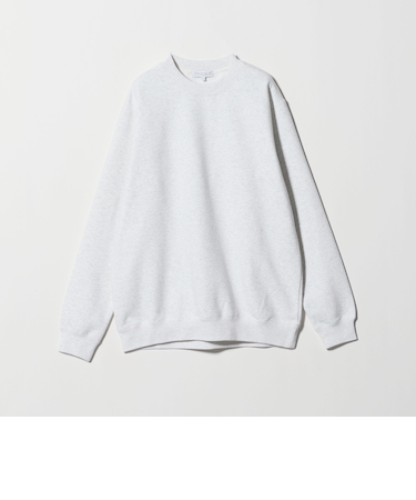 スエード タッチ クルーネックスウェット<A DAY IN THE LIFE>