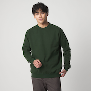 スエード タッチ クルーネックスウェット＜A DAY IN THE LIFE＞