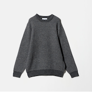 ミドルゲージ モヘヤライク ジャガード ニット＜A DAY IN THE LIFE＞